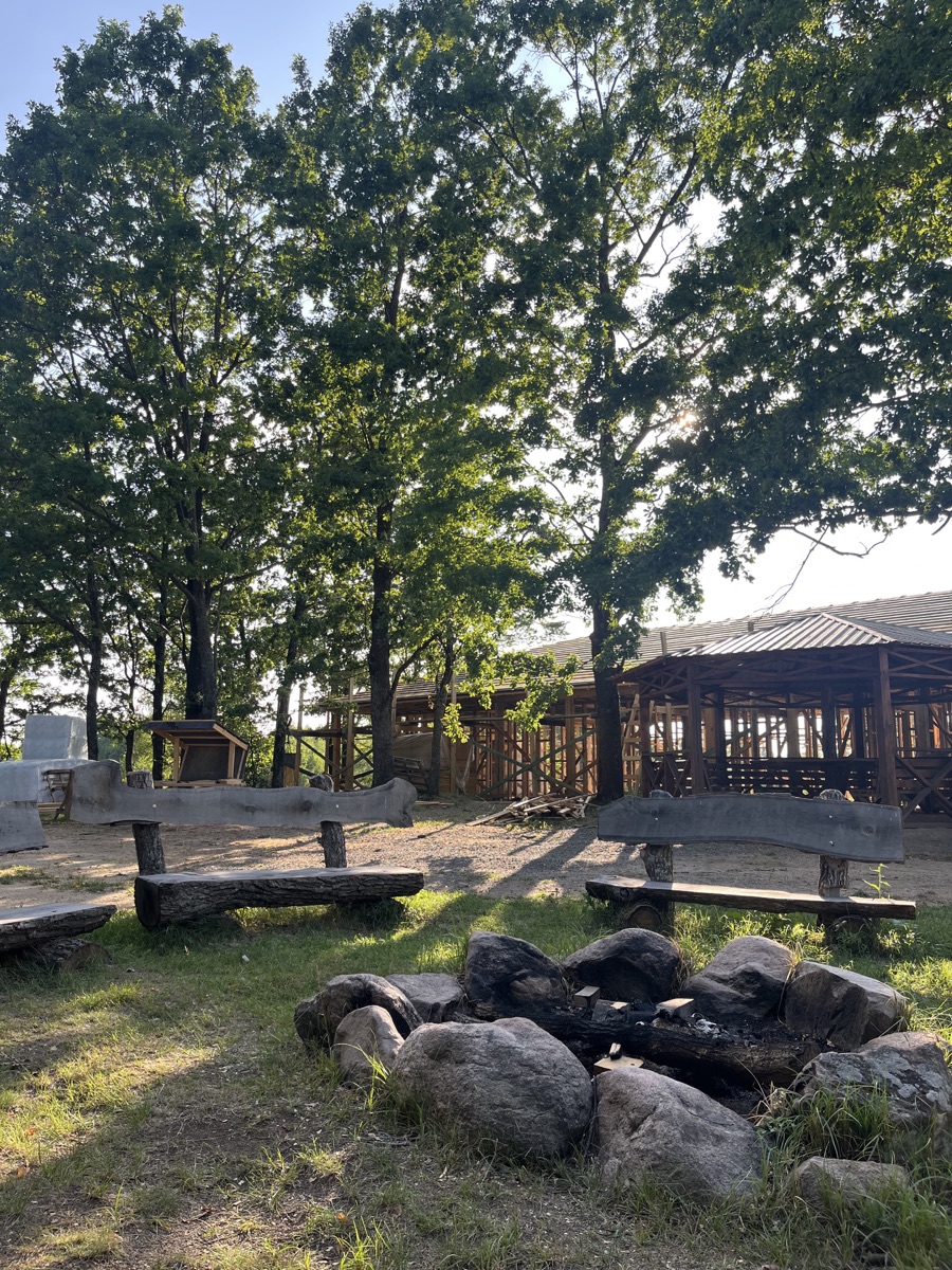 Outdoor gathering area